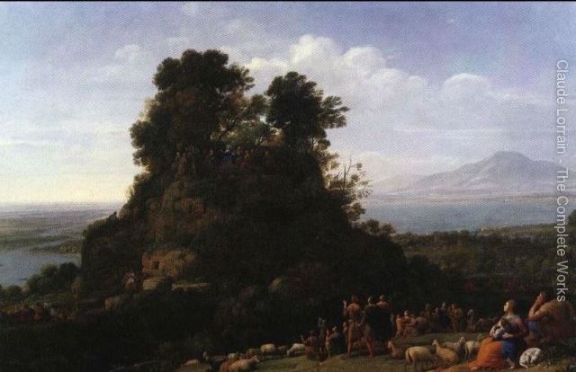'The Sermon on the Mount' by Claude Lorrain, 1656