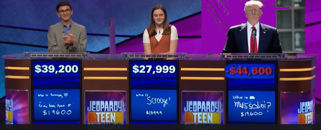 Jeopardy brings light to clouded factual knowledge