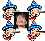 Four Pinocchios for Palin
